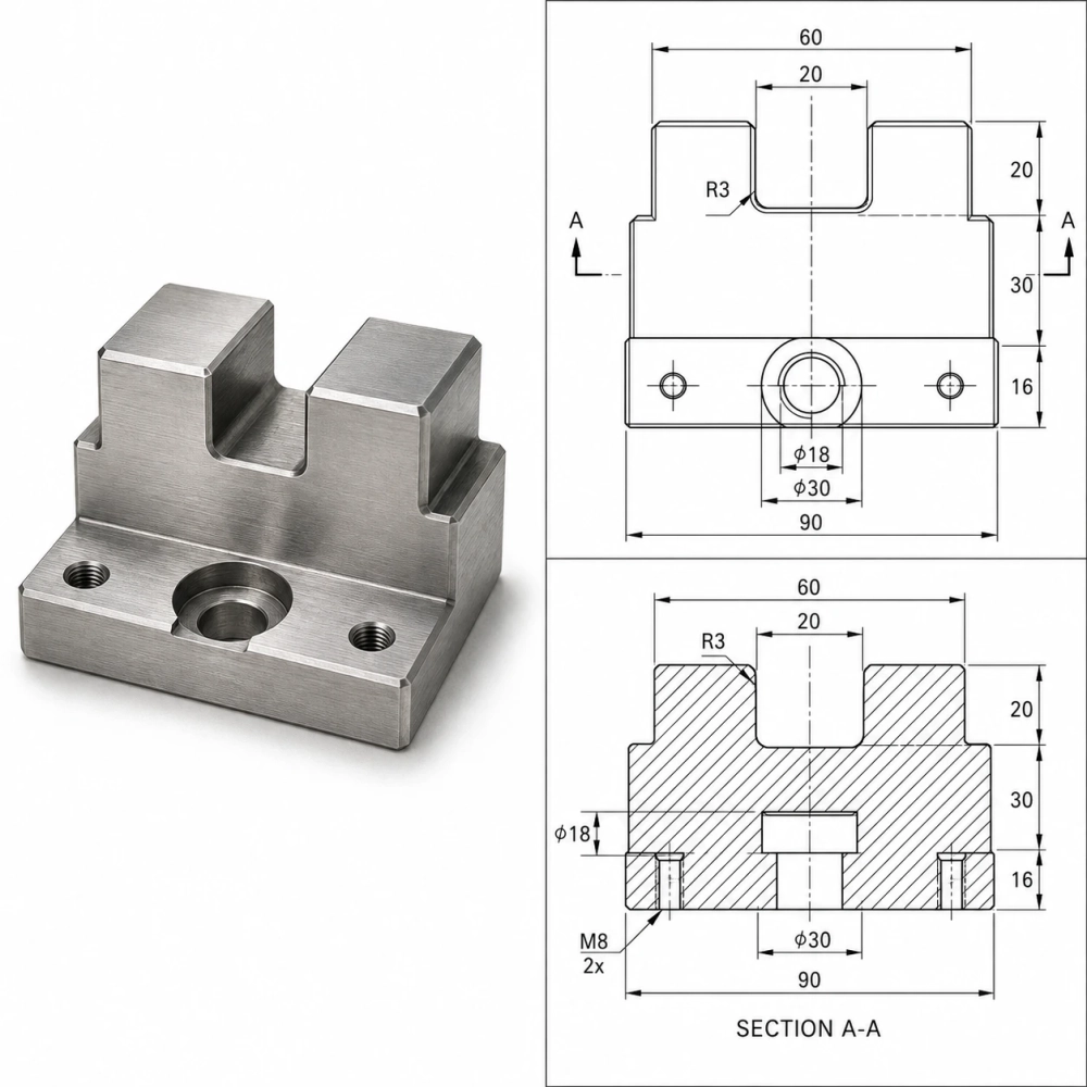 Изготовление деталей AISI 321 на ЧПУ