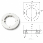 Фрезеровка опорных башмаков дробилок из капролона КП+MoS₂