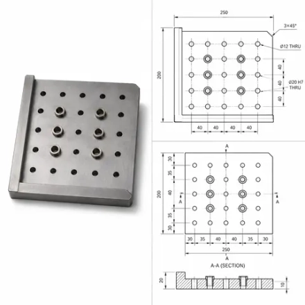 Изготовление шаблонов (jig plates)